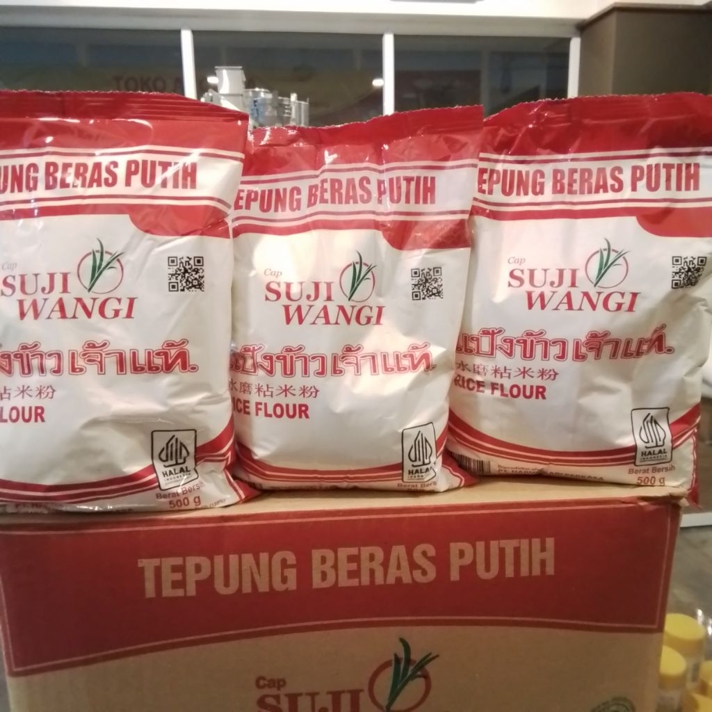 

Cap Suji Wangi Tepung Beras Putih 500gr