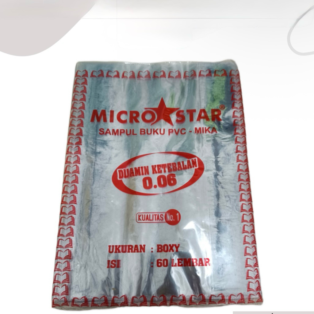 

Sampul Mika Bening Ukuran Boxy Campus Isi 10 Lembar