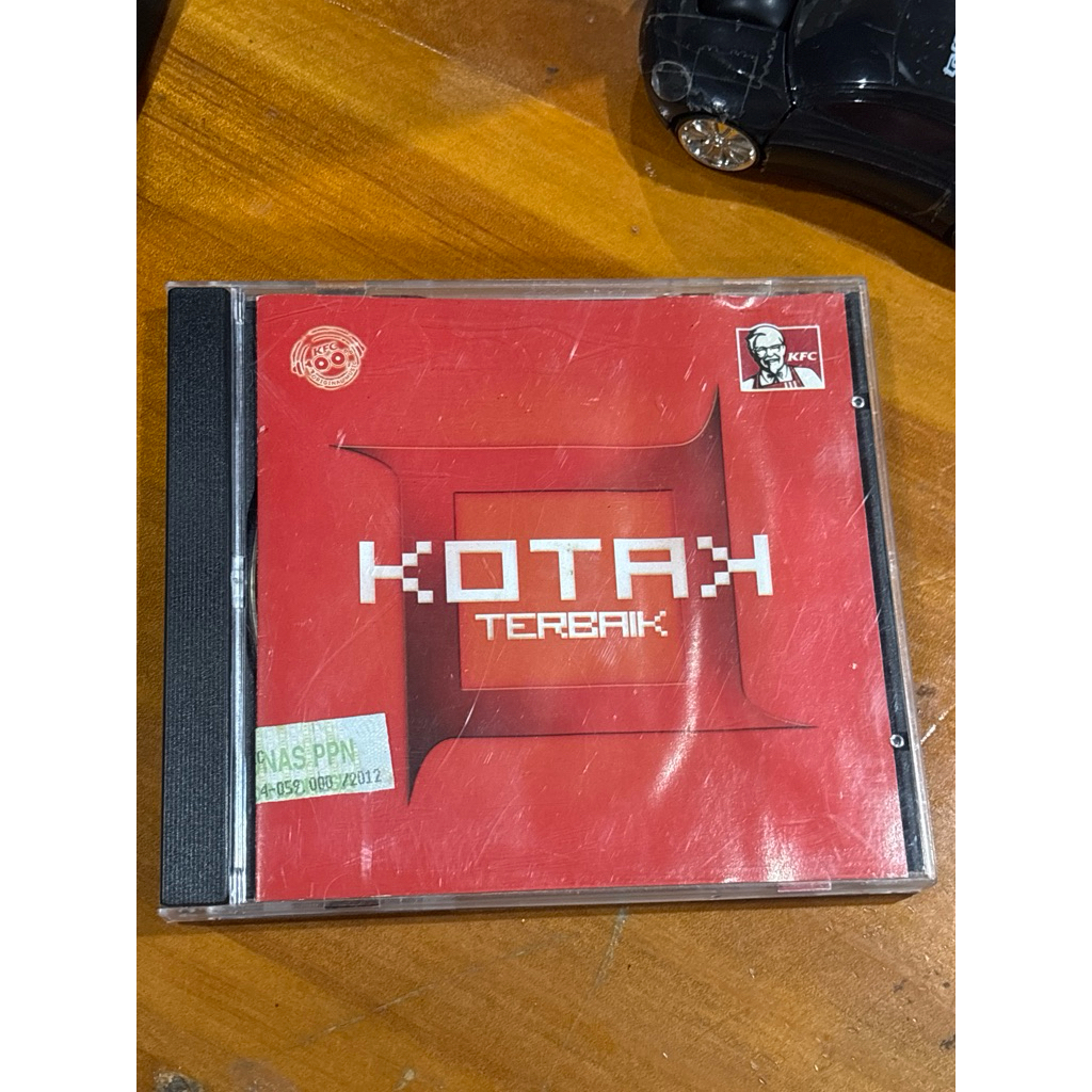 CD ALBUM KOTAK BAND TANTRI TERBAIK PELAN PELAN SAJA ORIGINAL