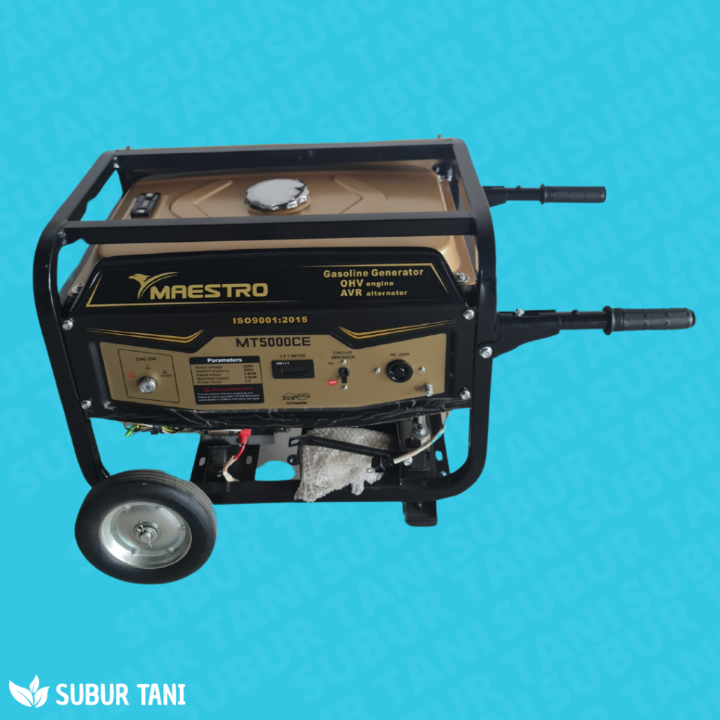 GENSET MAESTRO MT 5000 CE 7HP/GENERATOR/MESIN GENSET/MESIN GENERATOR SUBUR TANI