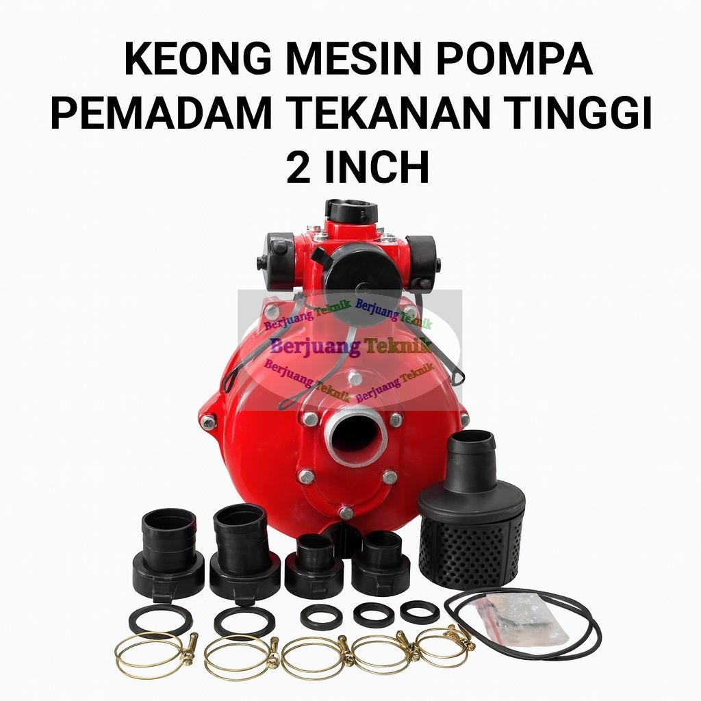 Keong Mesin Pompa Pemadam 2 Inch Double Impeller || Keong Mesin Pompa Pemadam Kebakaran Double Impel