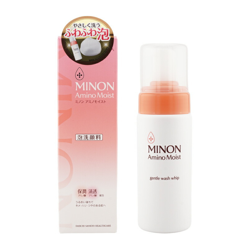 MINON Amino Moist Gentle Wash Whip Foaming Face Wash Awa Sen-gan-ryou