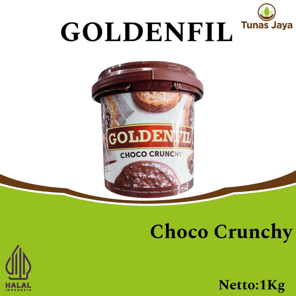 

Goldenfil Choco Crunchy 1 Kg Kemasan