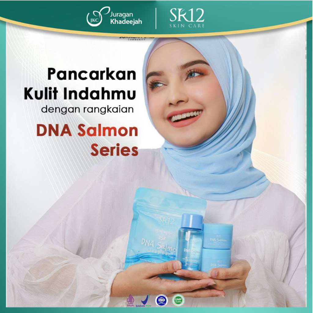 SR12 DNA SALMON | DNA SALMON SR12 | PAKET DNA SALMON SR12 | PAKET PERAWATAN WAJAH SR12| DNA SALMON