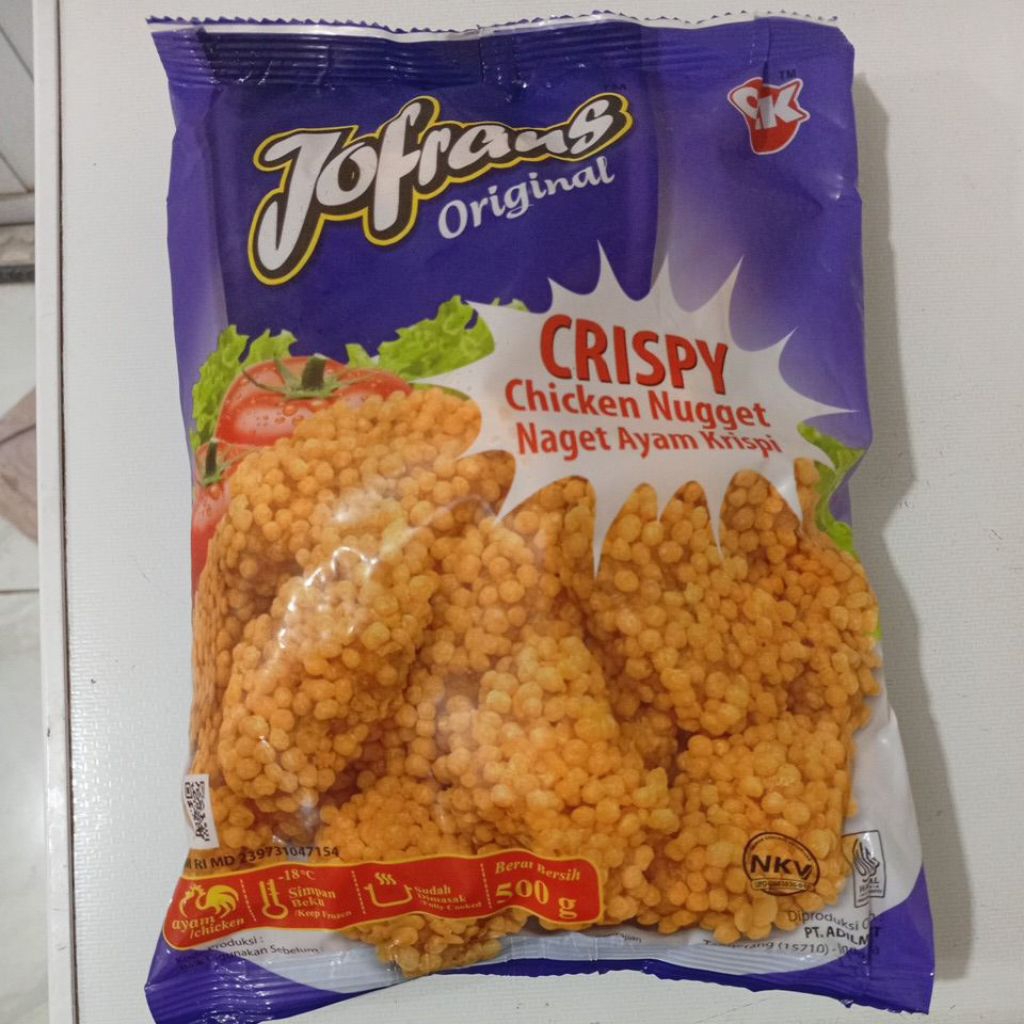 

Jofrans Crispy Nugget Bubble 500g