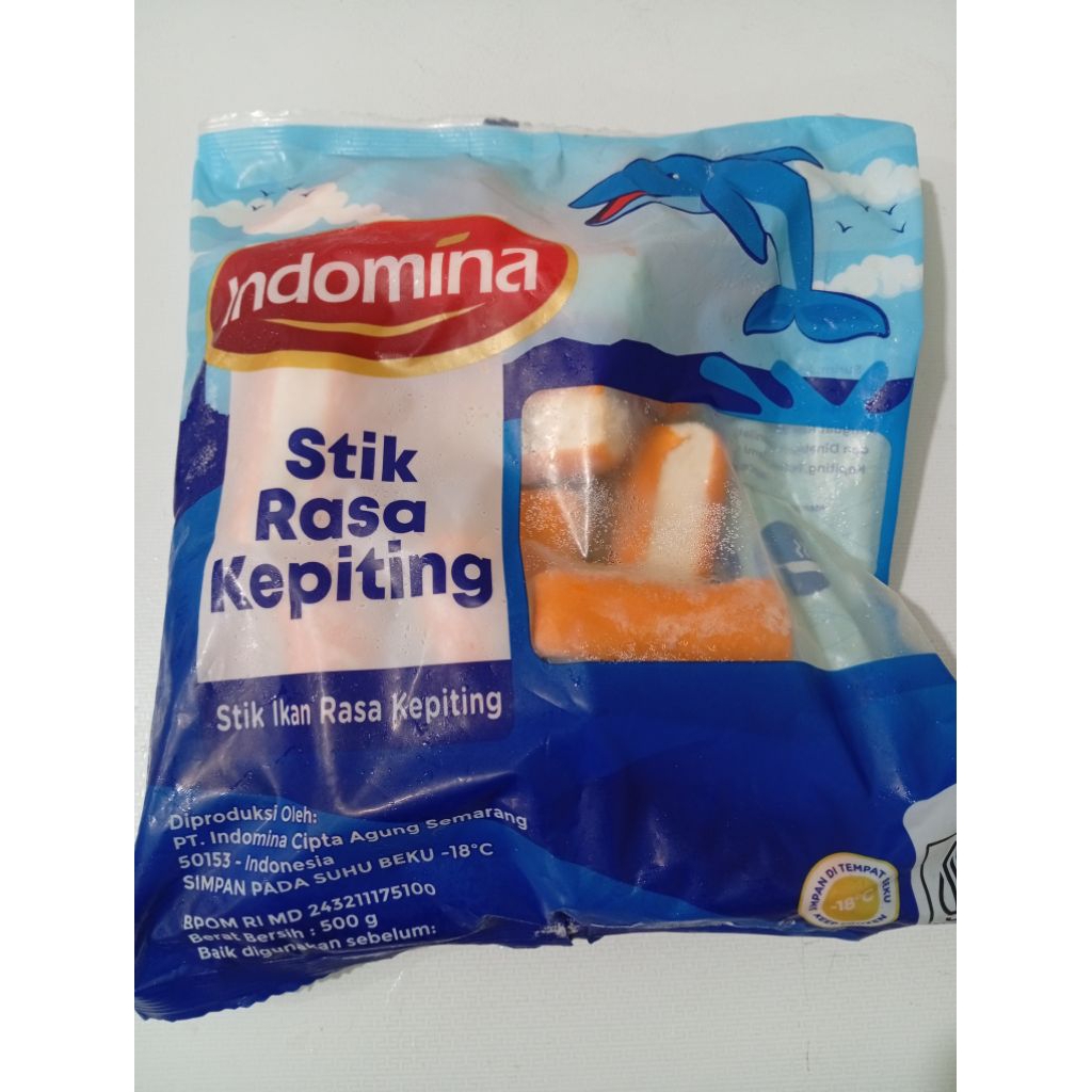 

Indomina Stik Kepiting 500g