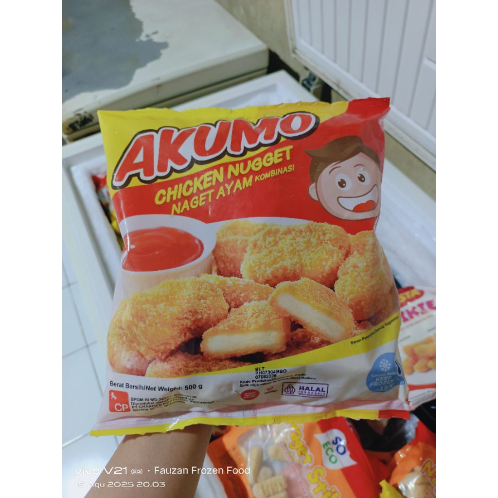 

Akumo Chicken Nugget 500gram