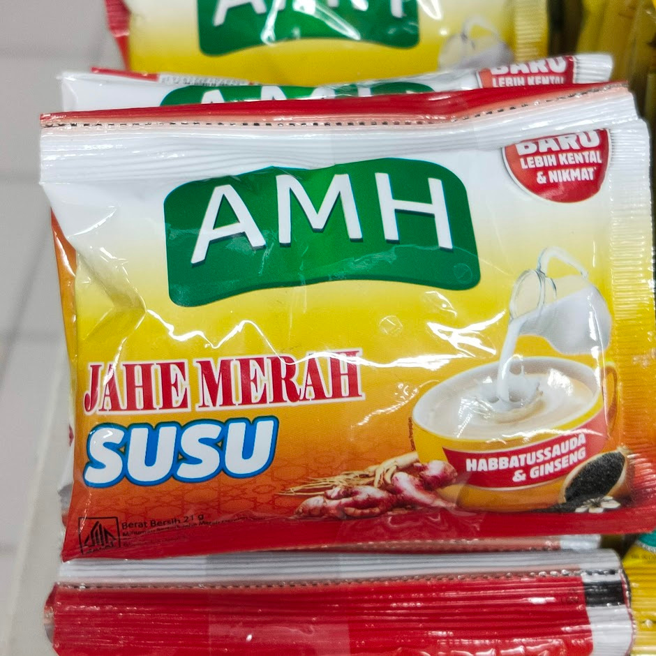 

AMH Jahe Merah Susu 1rcg isi 10sachet