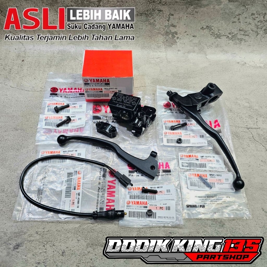 MASTER REM DEPAN + HANDLE KOPLING SET RX KING NEW ORIGINAL YAMAHA GENUINE PART