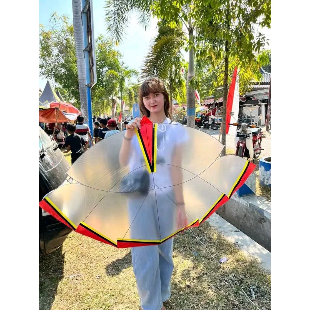 promo PLASTIK MOTIV layangan papiran 80cm