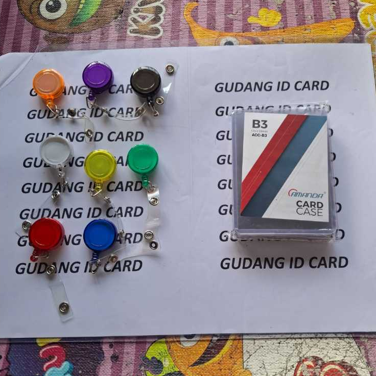 

Paket Card Case B3 dengan Yoyo ID Transparant