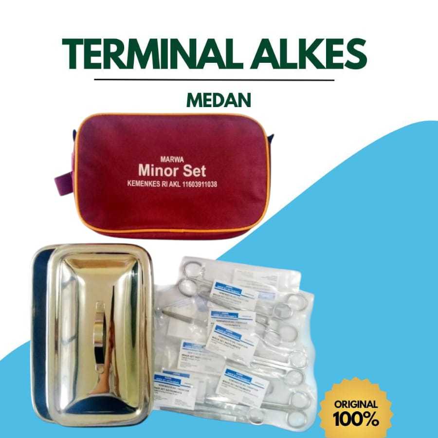 Minor Set MARWA Minor Surgery set / Set Bedah Minor Alat Instrumen Bedah Kedokteran
