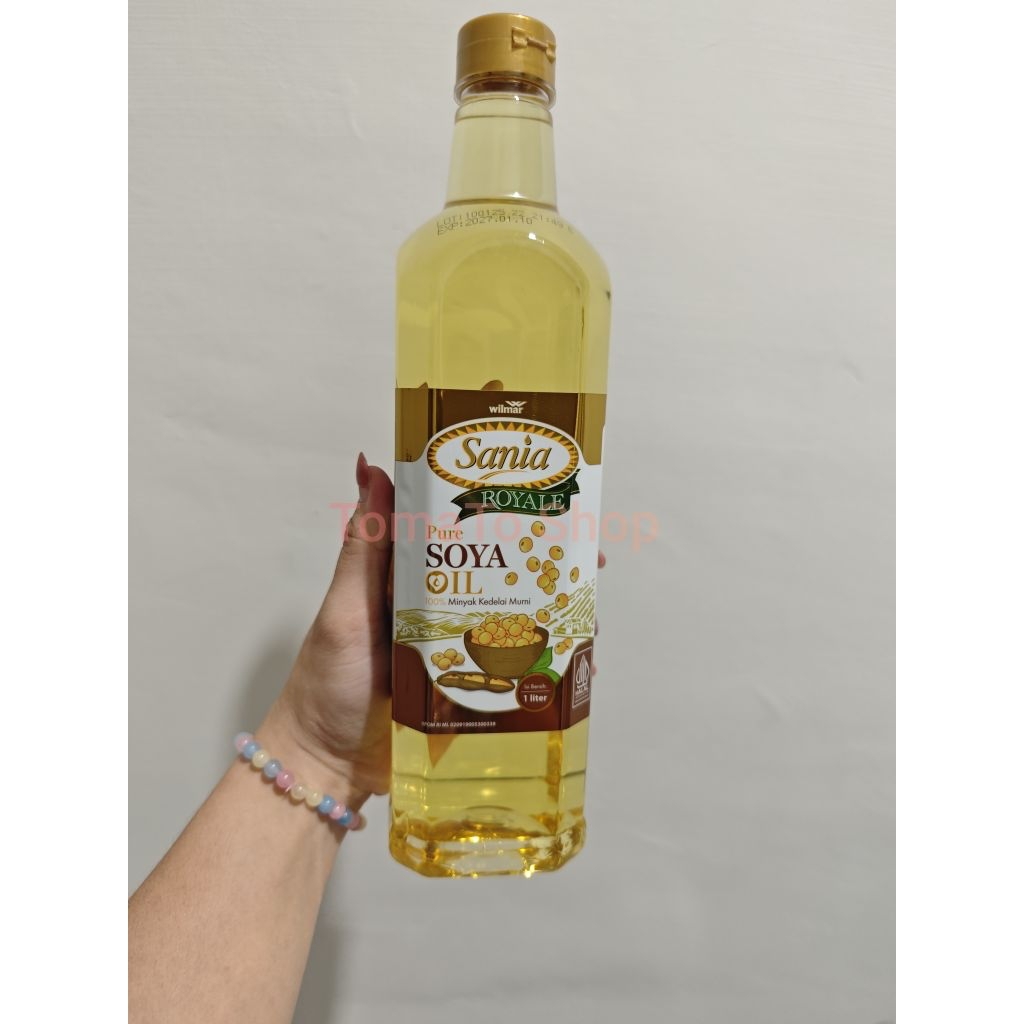 

SANIA ROYALE SOYA OIL / MINYAK KACANG KEDELAI 1 LITER