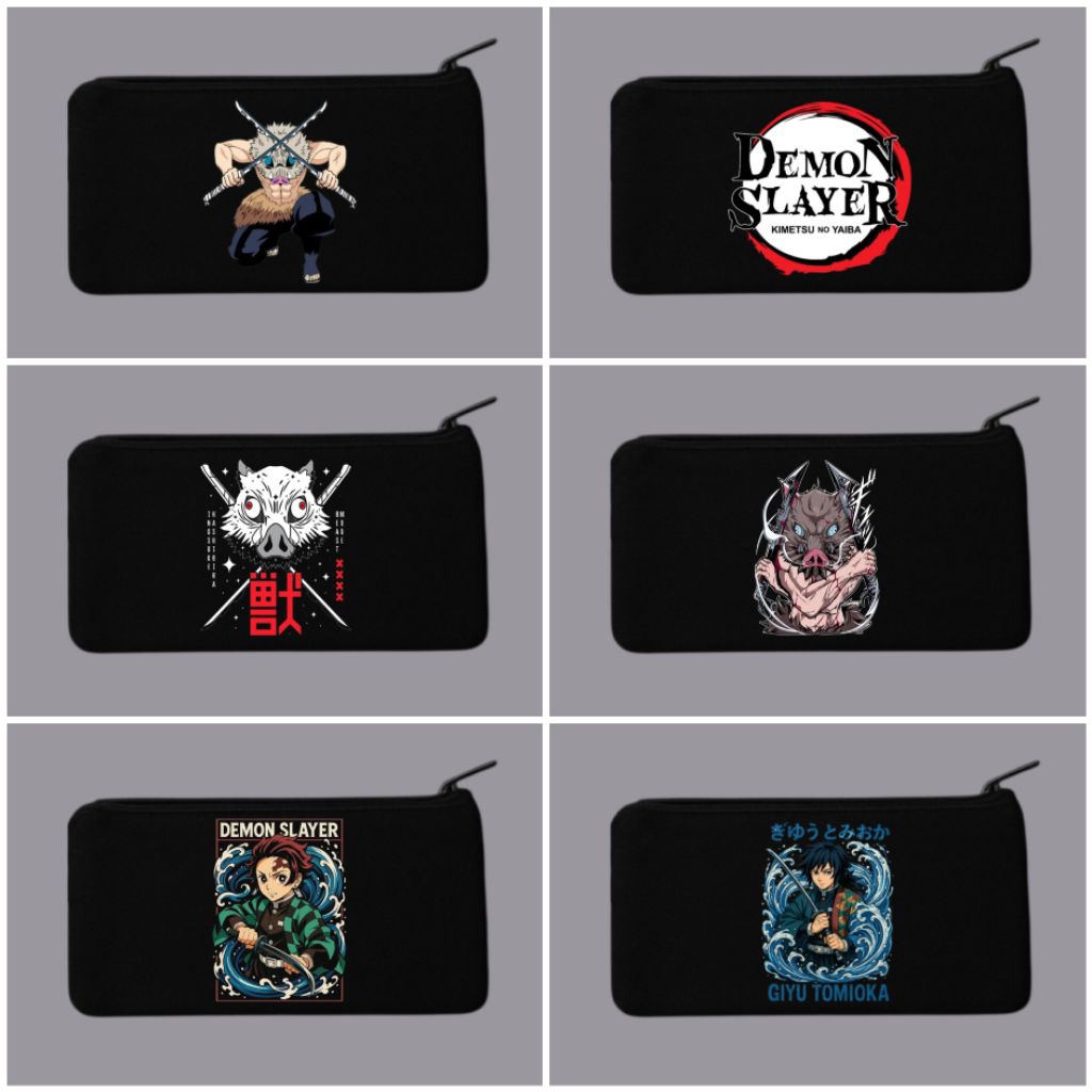 

Tempat pensil anime demon slayer/Tepak kanvas premium/Tempat alat tulis/Tempat kosmetik/Tempah hp/Tempat dokumen kartu/Pouch