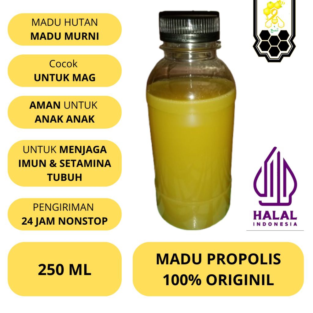 

Madu Kaliandra 250 gram Madu Asli Madu Murni