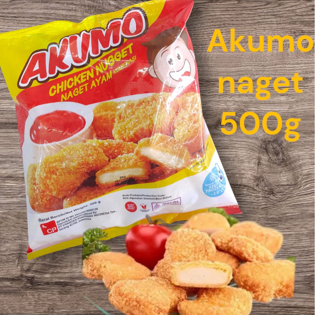 

Akumo naget ayam 500gr