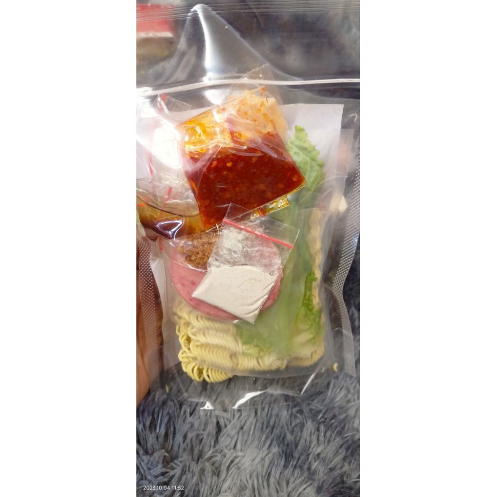 

mie level kuah pedas / mie jebew / mie pedas kuah / mie setan