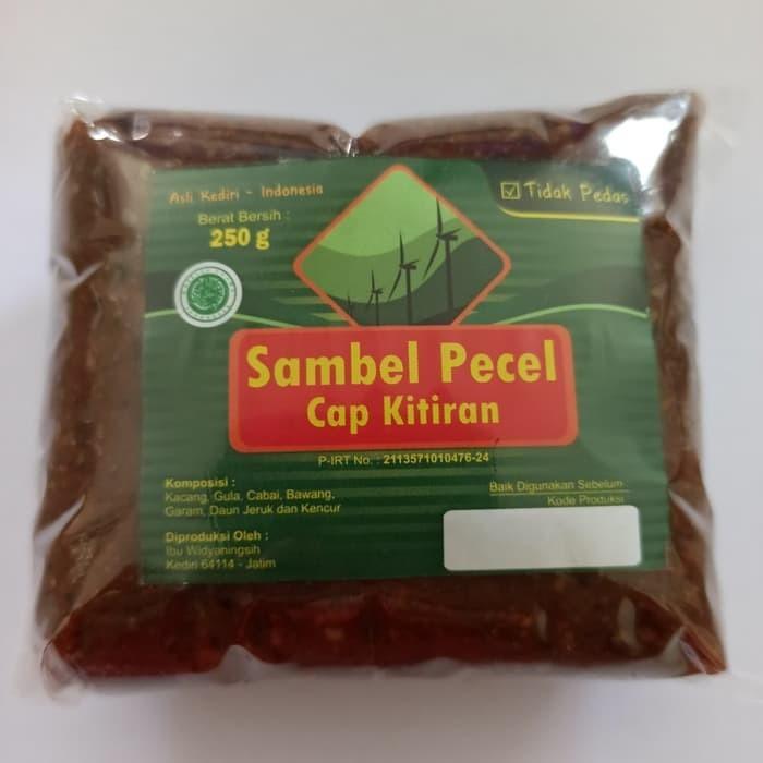 

Sambel Pecel Kitiran Kediri TIDAK PEDAS 250 Gram