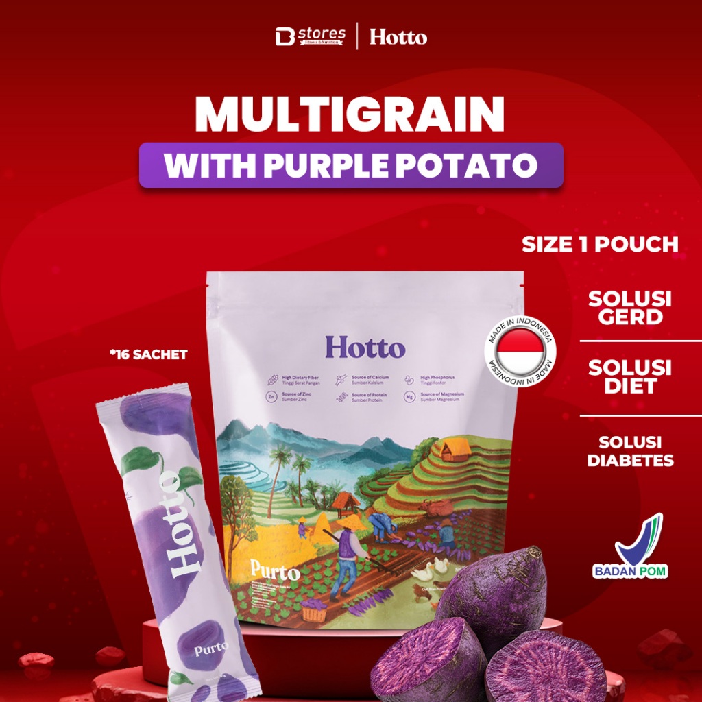 

Hotto Purto Multigrain With Purple Potato - POUCH