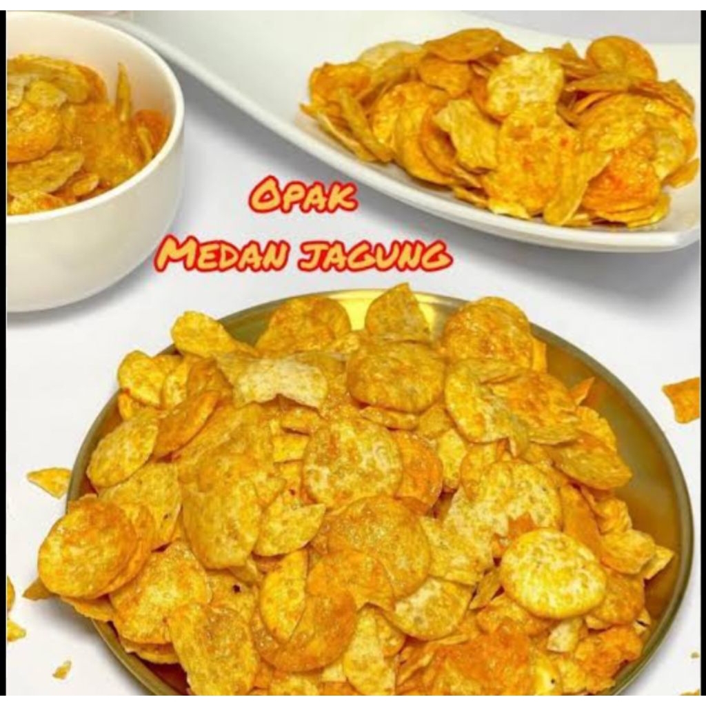 

keripik opak singkong bumbu jagung 500 gr
