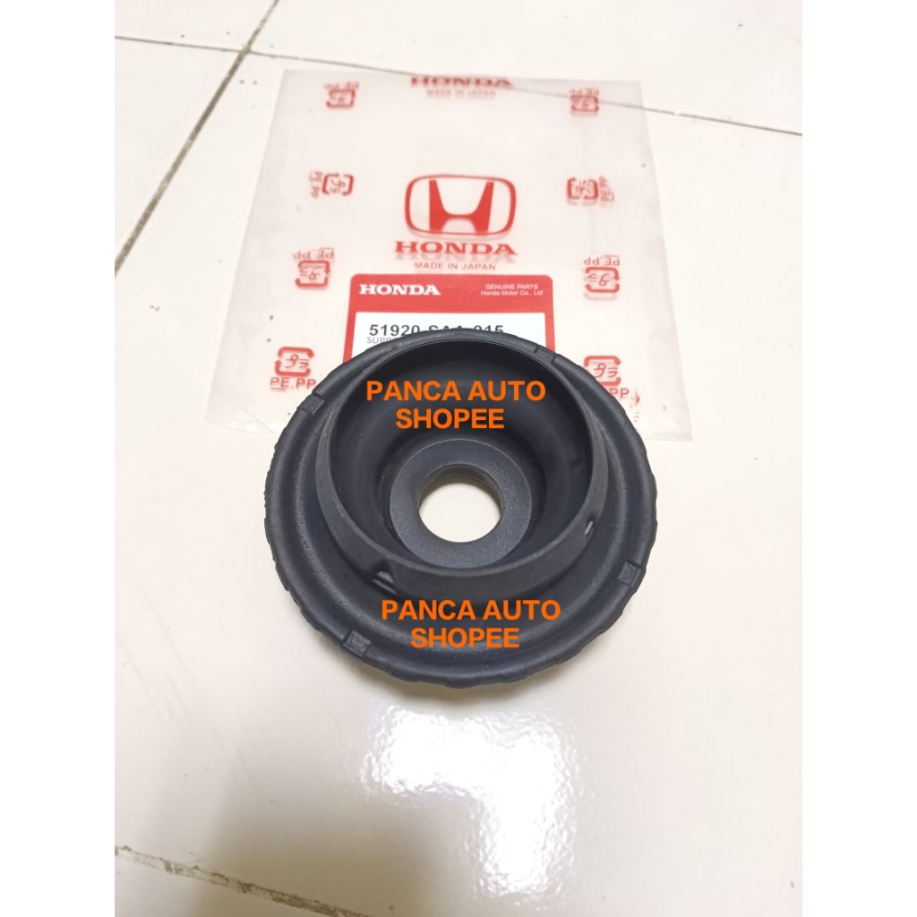 Karet bantalan shock breaker support depan HRV ori