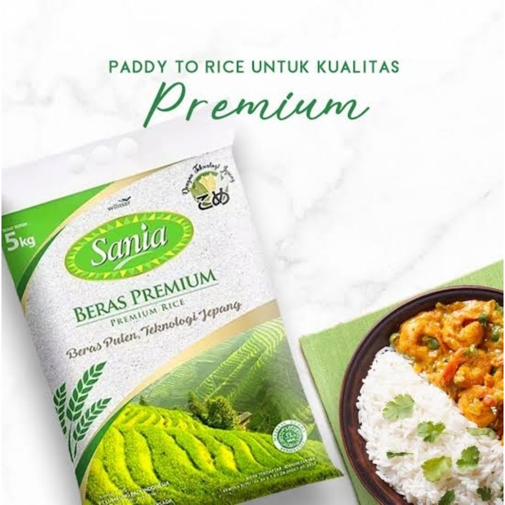 

BERAS SANIA 5KG BERAS ENAK PULEN