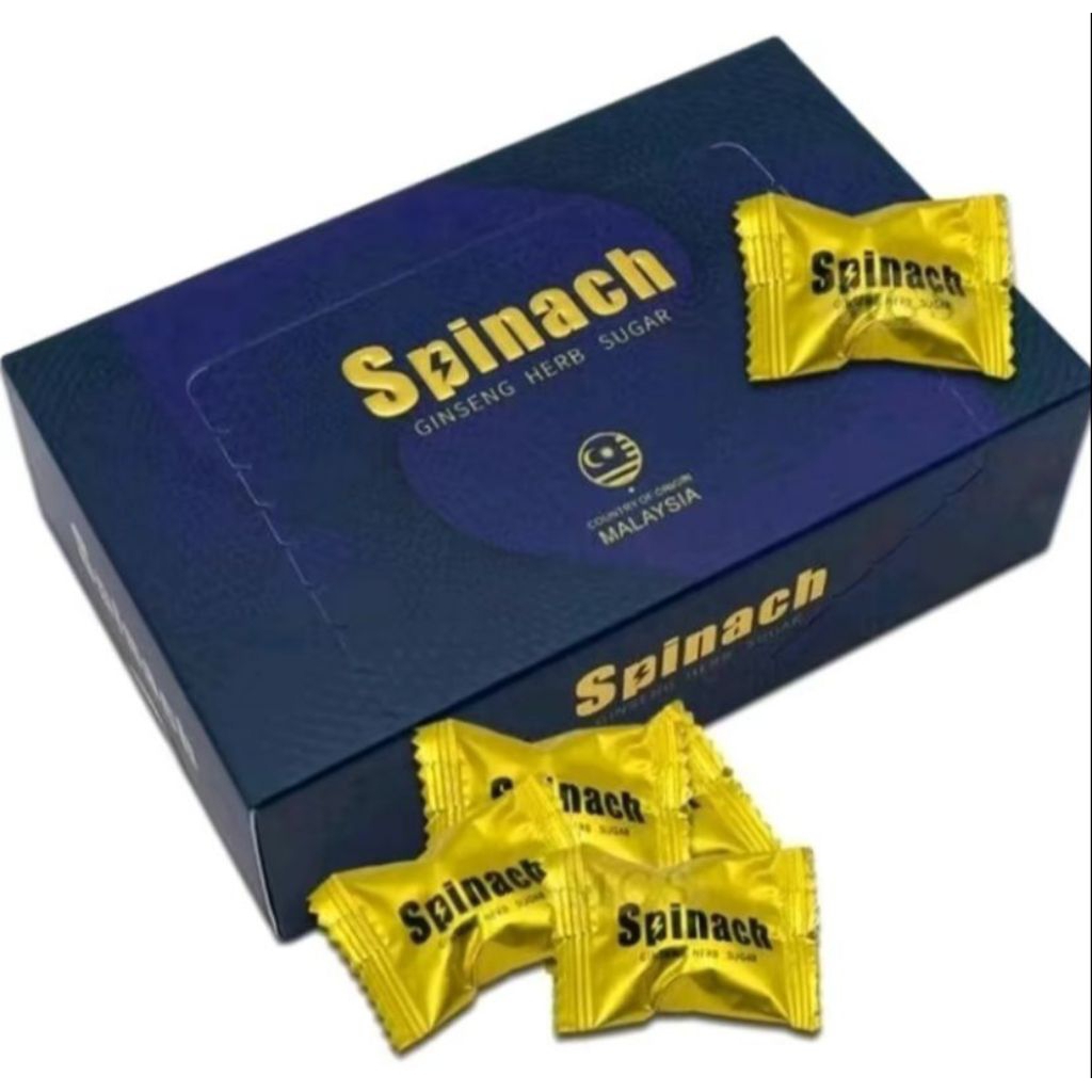 

Spincah Candy 1 Box 30 Pcs Original Permen Spinach