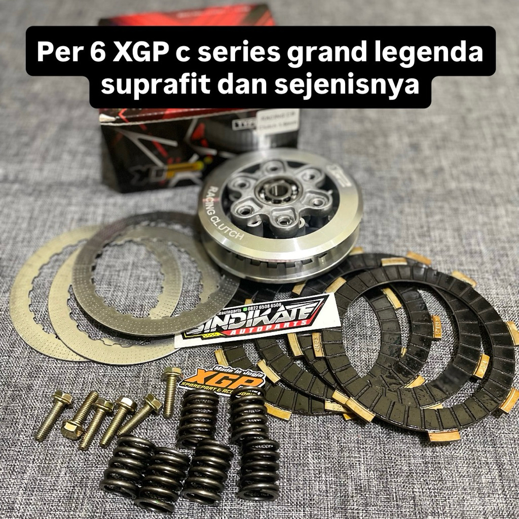 House Kopling Rumah kampas Kopling per 6 Grand XGP House Kopling kampas Per 6 Lebar XGP PNP Supra x 