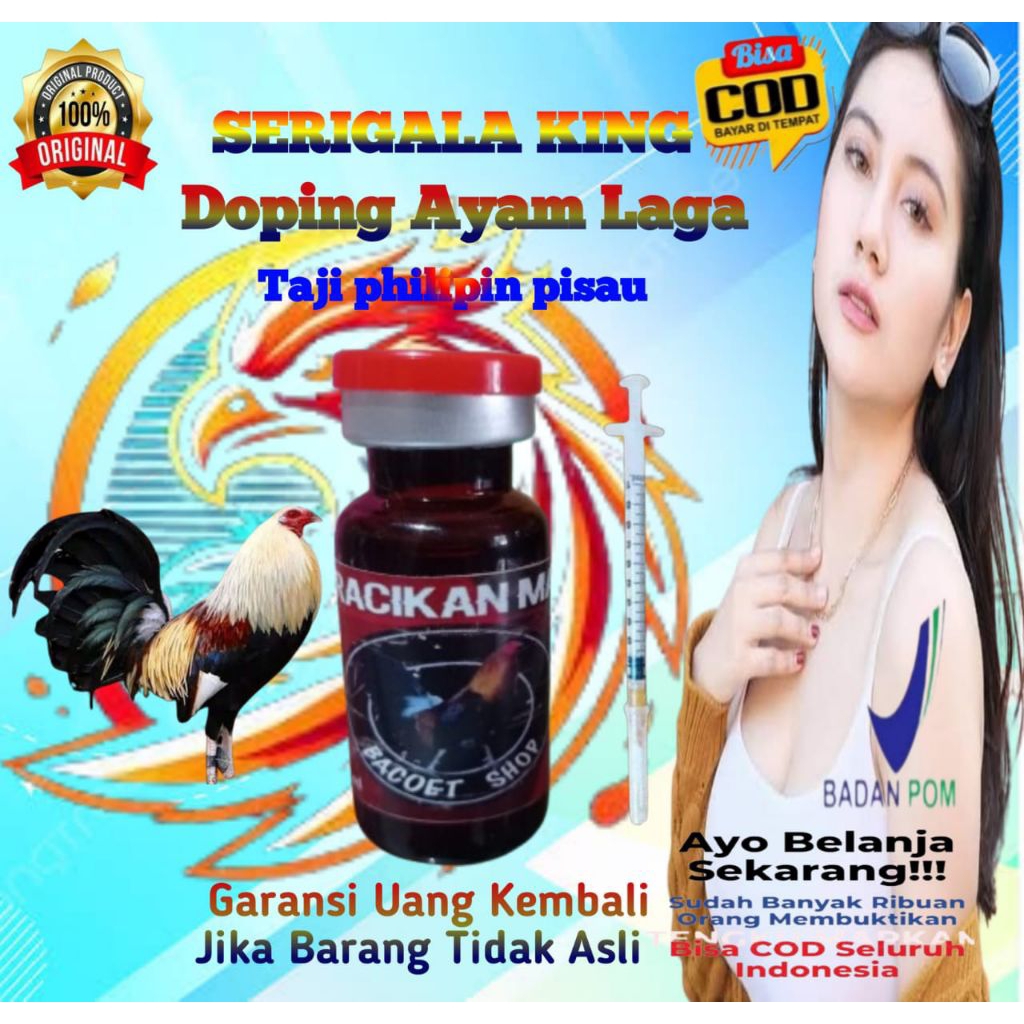 Racikan Madura Full Power Doping Ayam Aduan philipin Taji Sambung Pisau terbaik