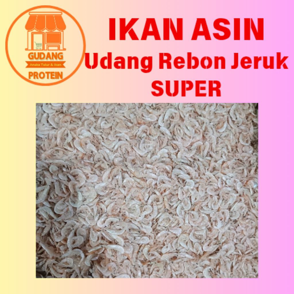 

Ikan asin udang rebon jeruk