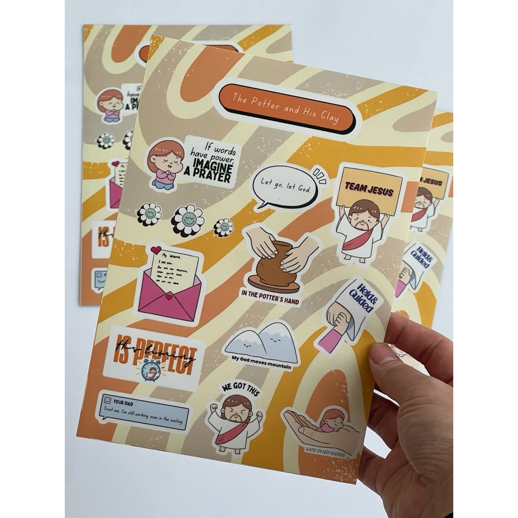 

Stiker Pack Rohani Kristen (Edisi: Team Jesus)