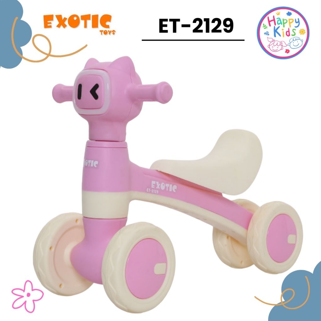 EXOTIC RIDE ON ET-2129 MUSIK + LAMPU KARAKTER KUCING