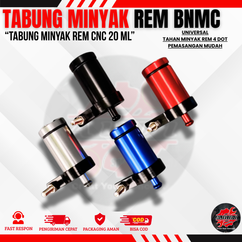 TABUNG MINYAK REM CNC 20ML TABUNG MINYAK REM SMAL TABUNG MINYAK REM UNIVERSAL VARIO BEAT NMAX R15