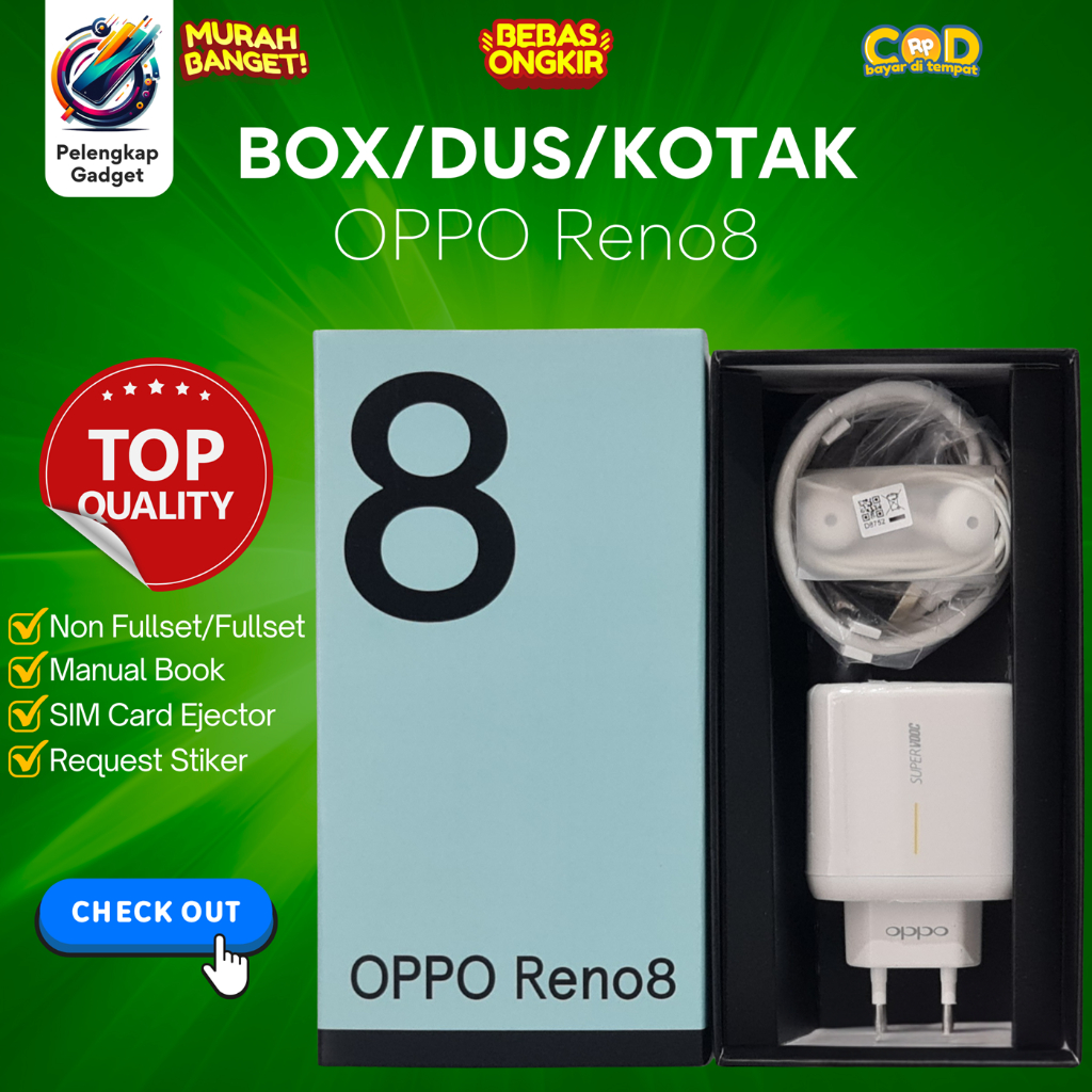 

BOX/DUS/KOTAK OPPO Reno8 (CHARGER SUPER VOOC 65w ORIGINAL)