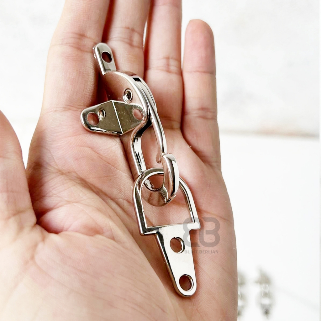 Alloy Plane Buckle Pengait Aksesoris Jacket Mantel Coat Fireman Clasp Saintp