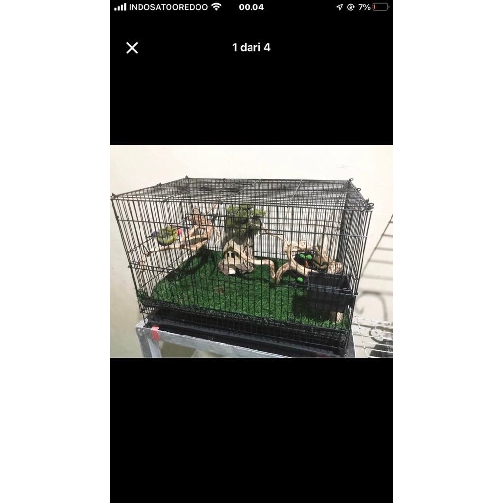 AVIARY MINI kandang hewan besi