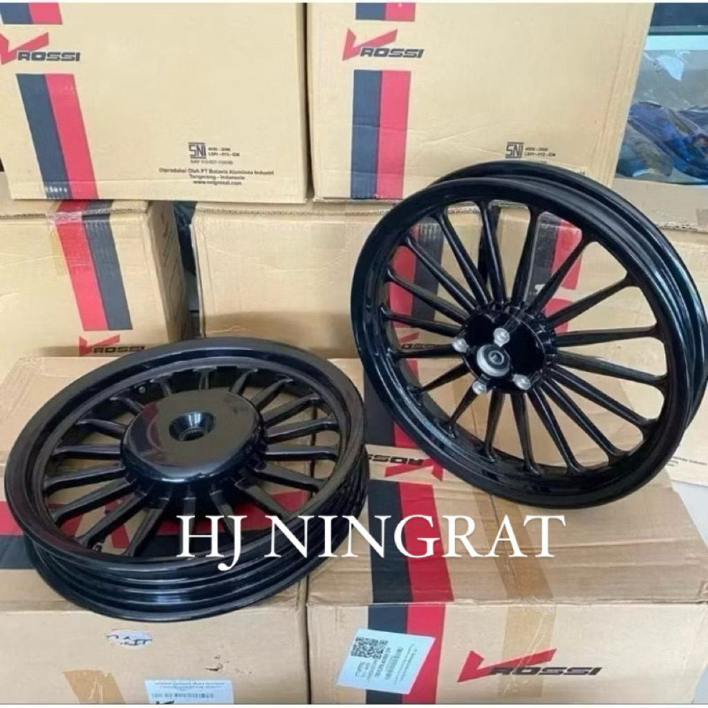VELG VROSSI ANDONG PALANG 18 UK 185 X 215 RING 14 VARIO 110 125 150 BEAT SCOOPY GENIO GALAXY VELG VR