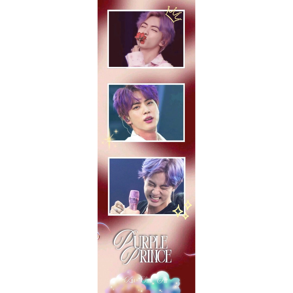 BTS Photostrip Kim Seokjin edition Jin Worldwide handsome kpop idol