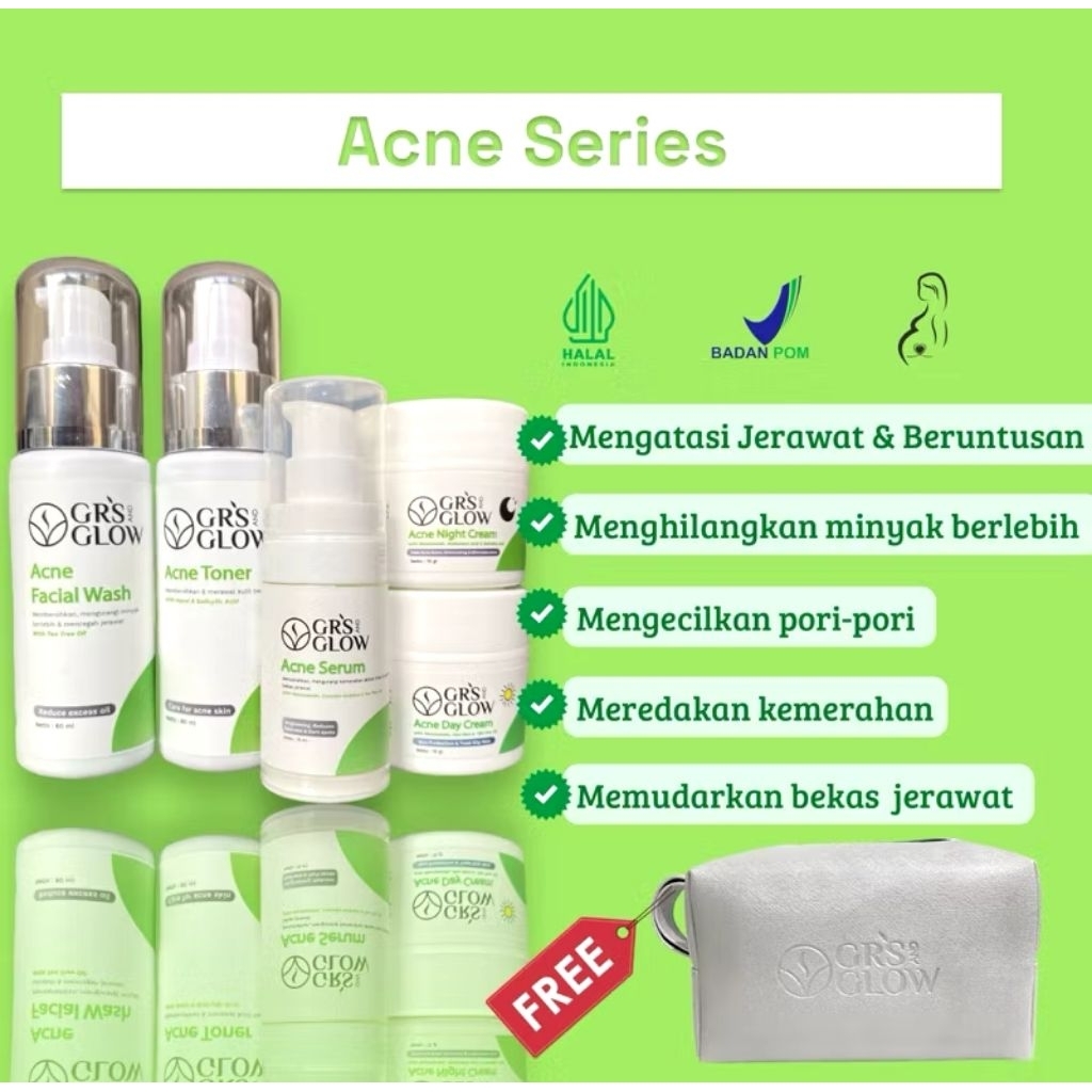Grs and glow skincare acne