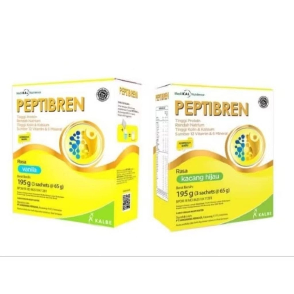 

Peptibren Vanila/Kacang Hijau 195gr