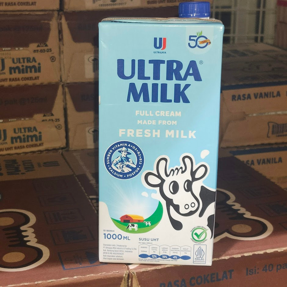 

Susu UHT ULTRA MILK Full Cream 1Liter