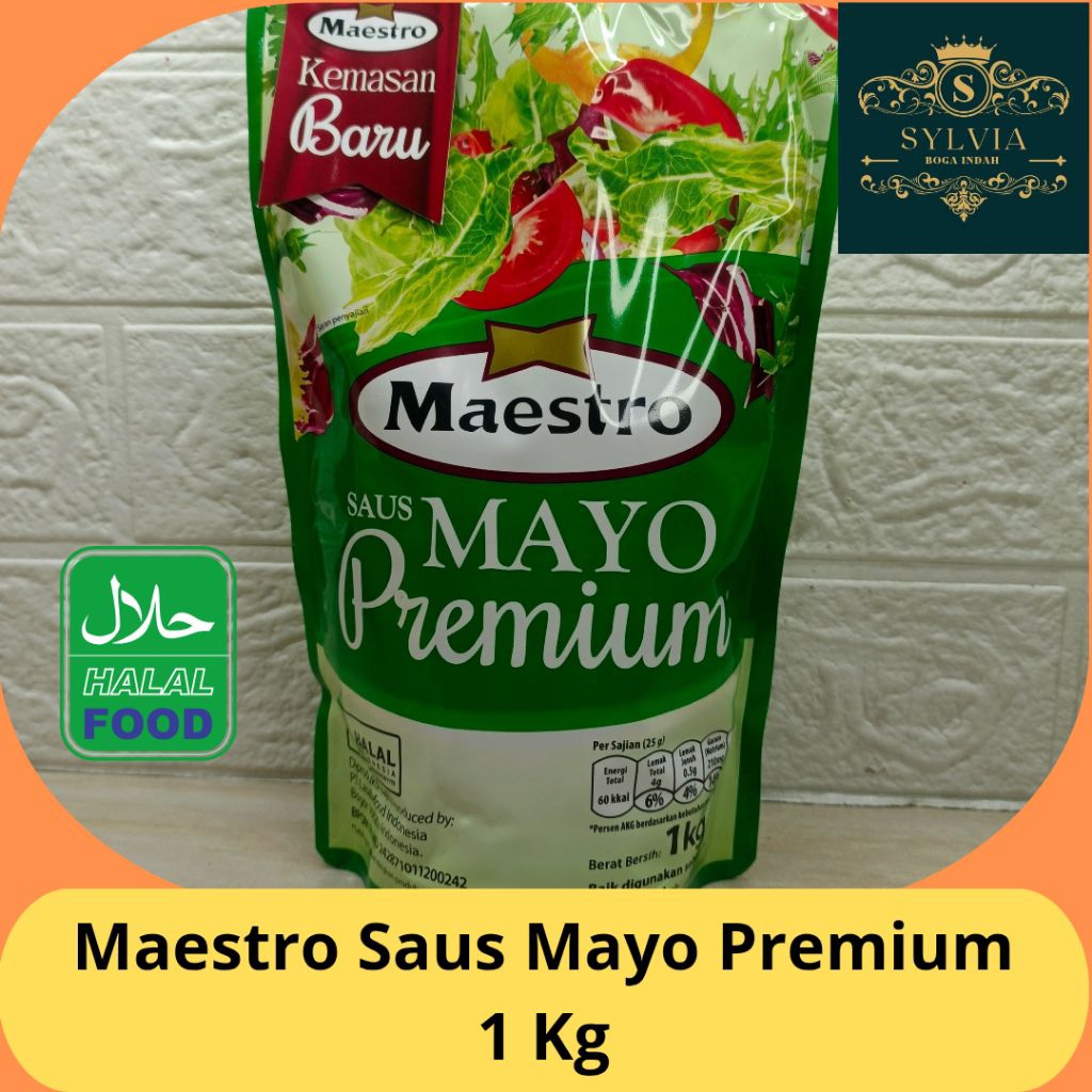 

Maestro Saus Mayonaise Premium Original 1 kg