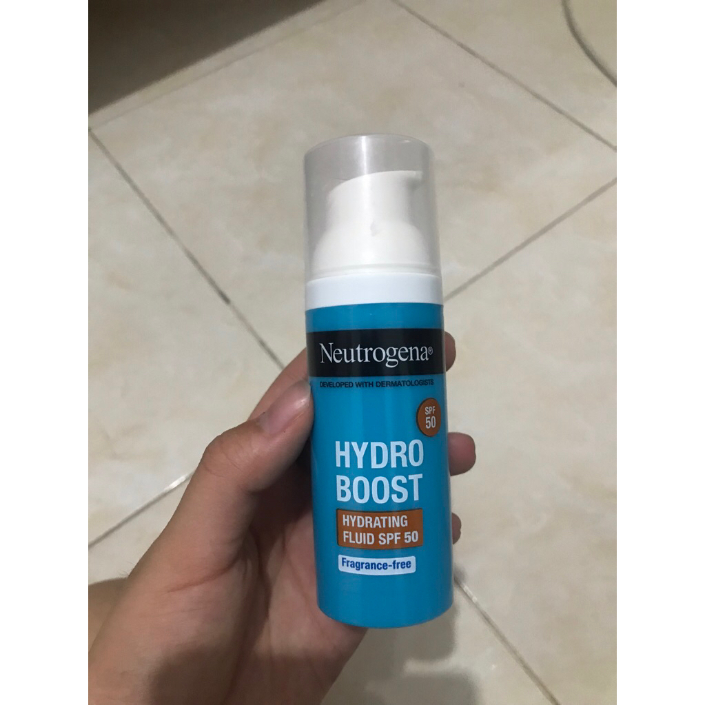 preloved sunscreen neutrogena hydro boost