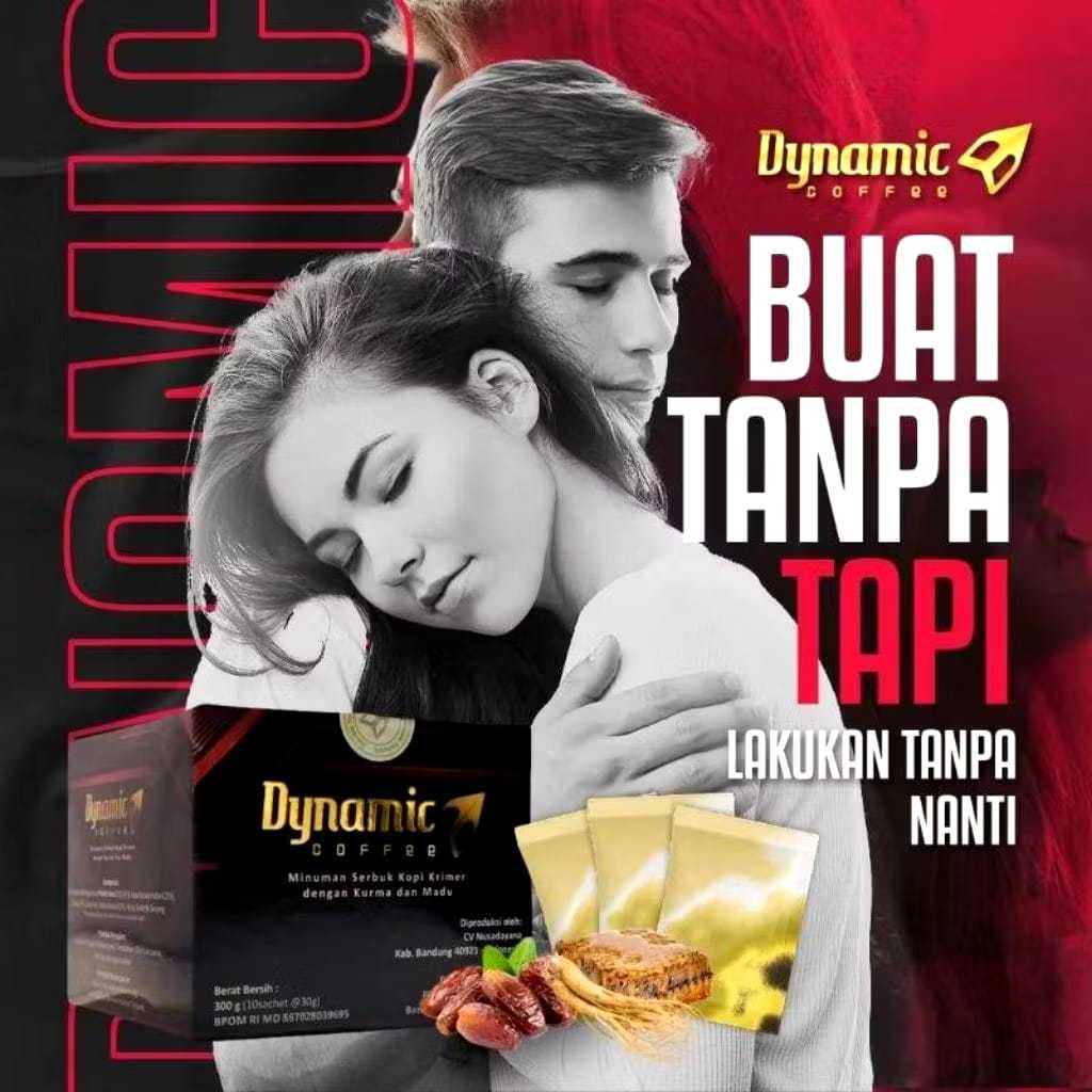 

DYNAMIC COFFEE KEMASAN TERBARU KOPI DYNAMIC ORIGINAL 1 BOX ISI 10 SACHET