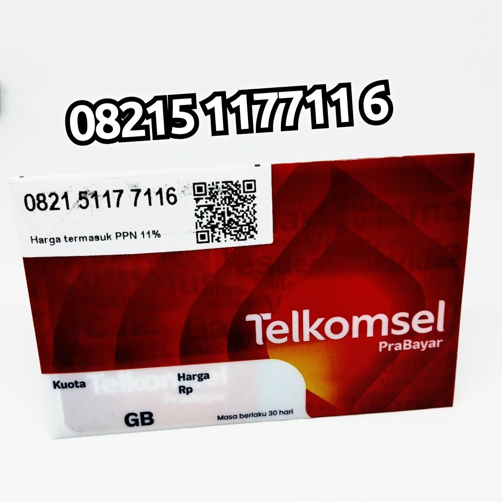 Nomor cantik Telkomsel seri aabbaa