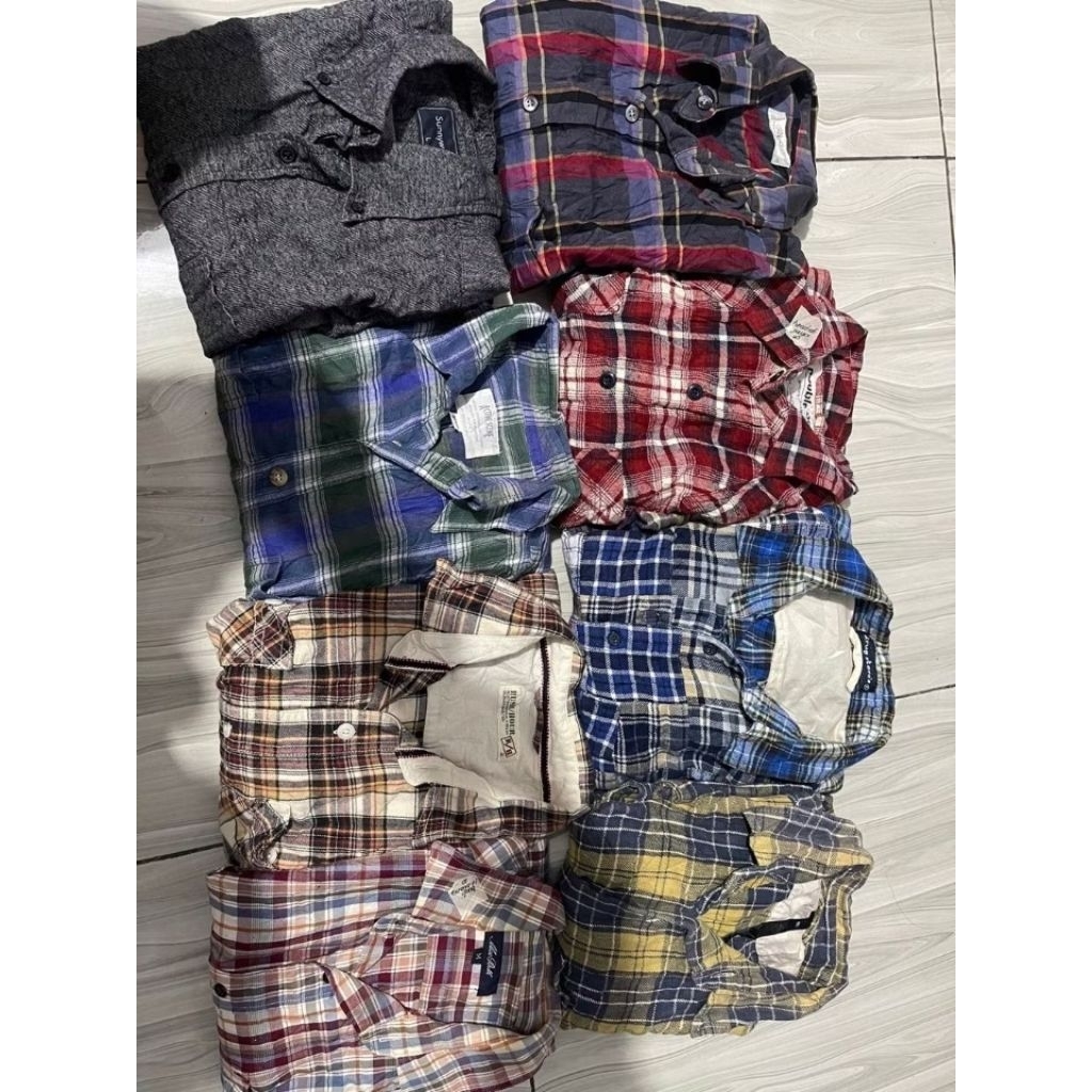 Baju kemeja second branded