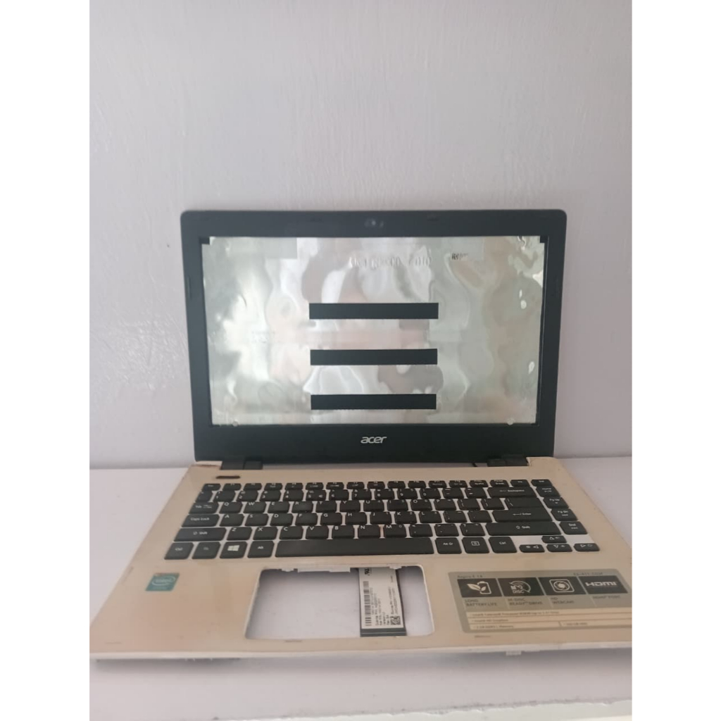 CASING CASE LAPTOP ACER ASPIRE E 14 E5-411-C02F WITH KEYBOARD -  ercomp1