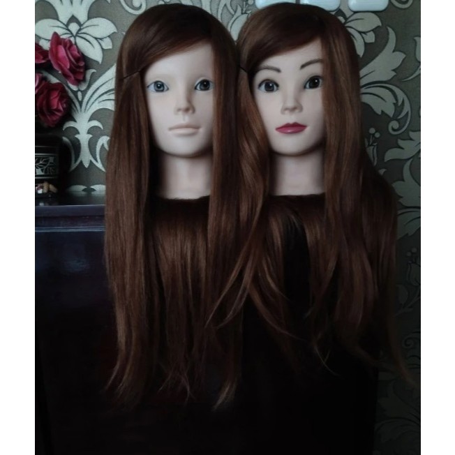 Manekin Rambut / Hair Mannequin (Best Quality) rambut patung manusia Manekin Kepala Wanita Dewasa | 