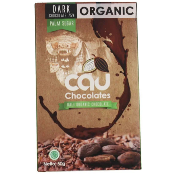 

Cau Organic Dark Chocolate 75% Palm Sugar (50 g)
