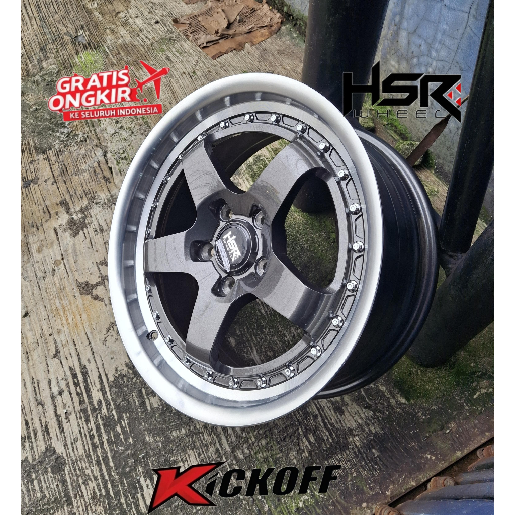 Velg Celong HSR BOB Velg Mobil Innova Rush Terios Xpander Dll Ring 17